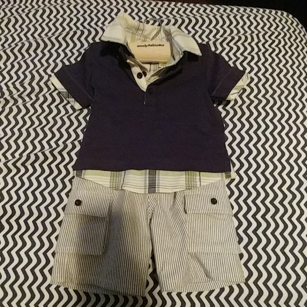 Shirt short set